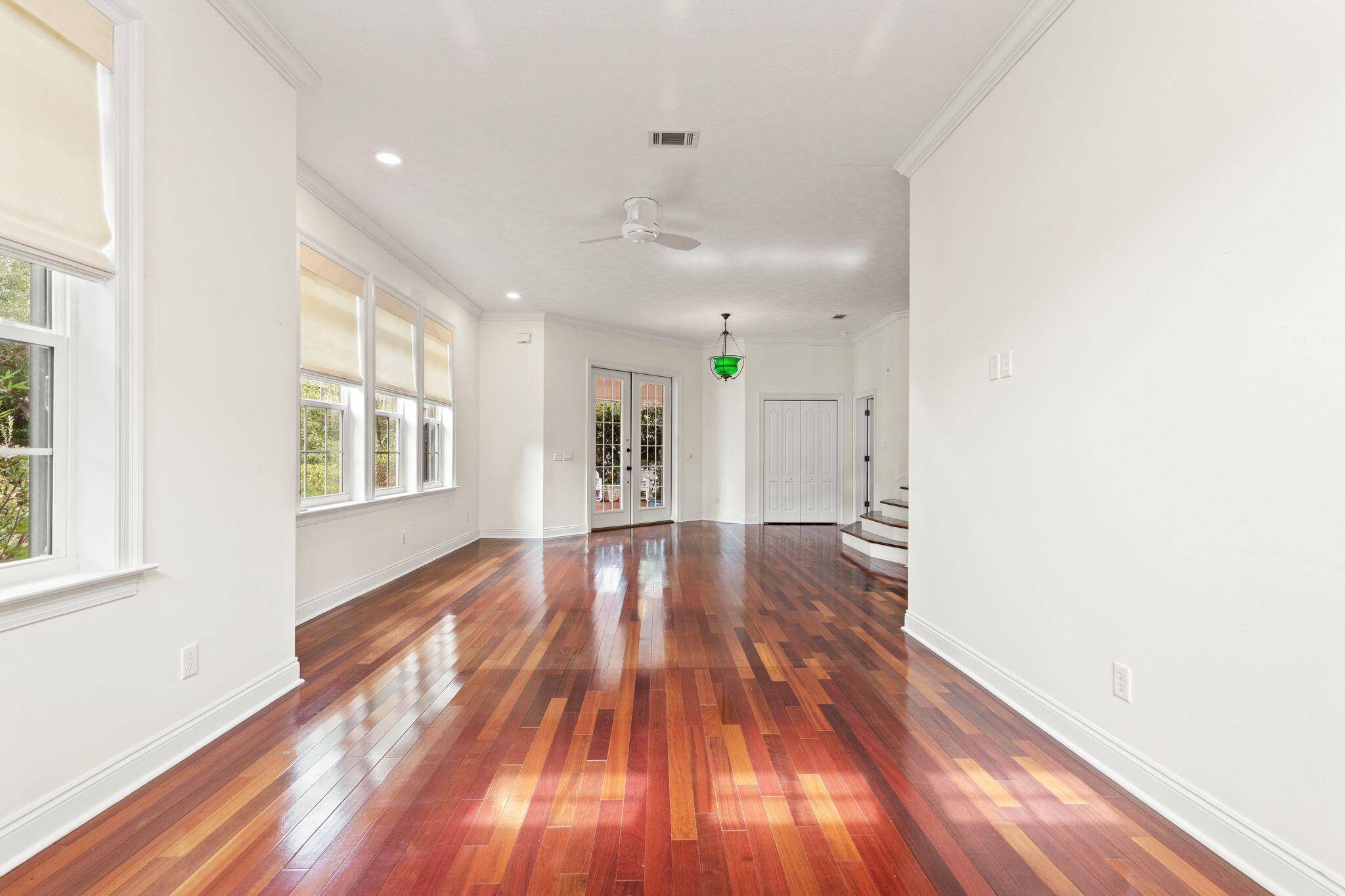 31 Seabreeze Place Inlet Beach, FL 32461 - Photo 7 of 67 a view of an empty room and wooden floor