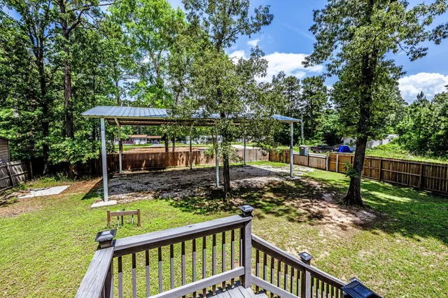 a view of outdoor space and yard