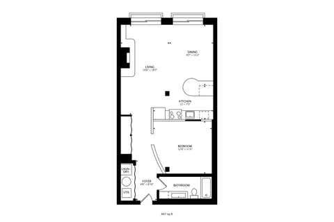 $325,000 | 550 North Kingsbury Street, Unit 422, Chicago, IL 60654