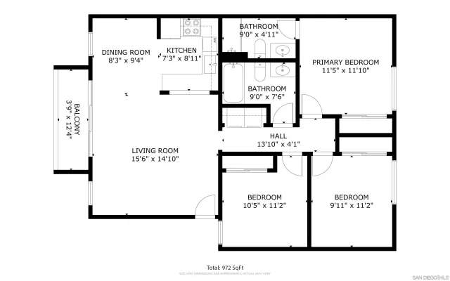 $499,000 | 6901 Alvarado Road, Unit 9, San Diego, CA 92120