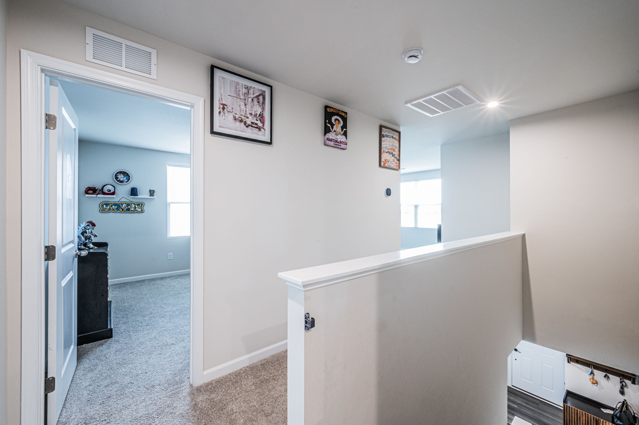 119 Amberleaf Circle Franklin, KY 42134 - Photo 13 of 28 a view of hallway with furniture and refrigerator