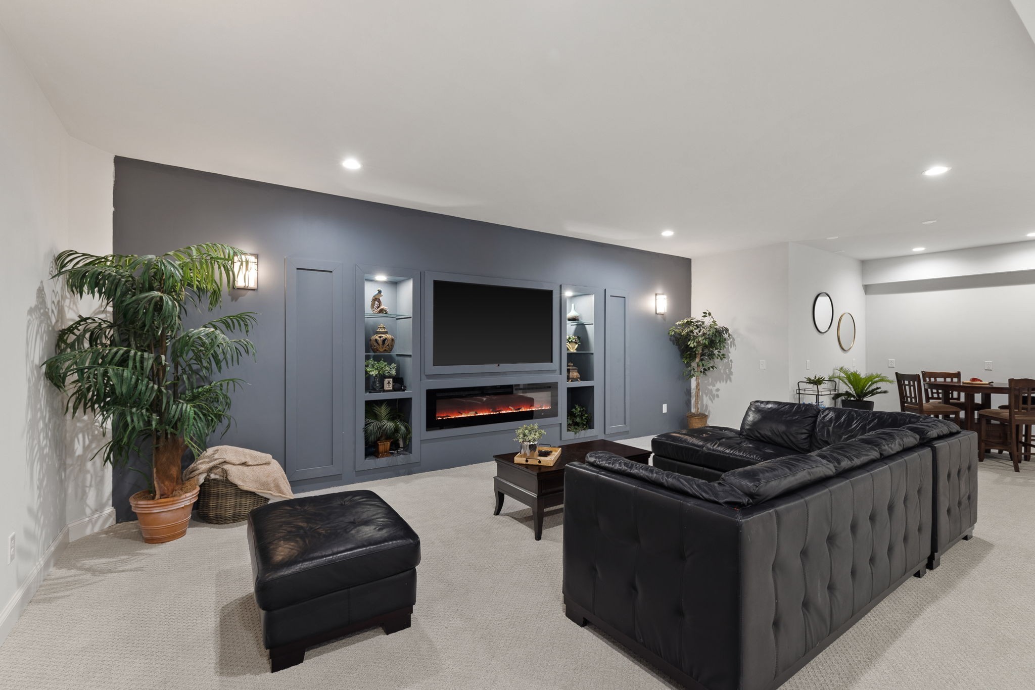 8288 Guthrie Road Cross Plains, TN 37049 - Photo 60 of 94 a living room with furniture and a flat screen tv