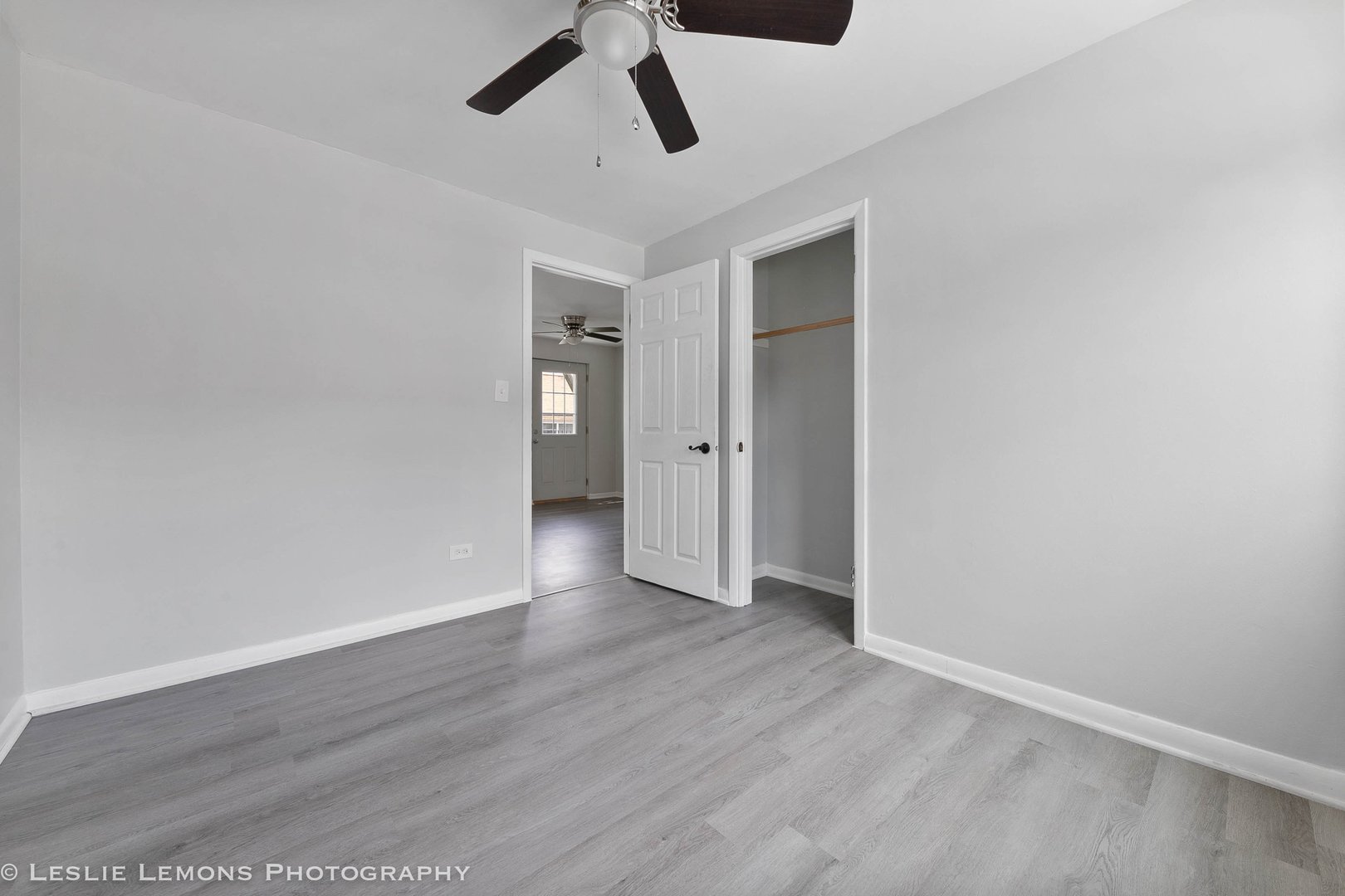 912 State Street, Unit 2 Lemont, IL 60439 - Photo 12 of 25 wooden floor in an empty room