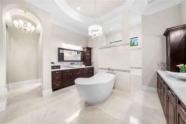 a view of a house with a swimming pool