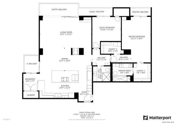 $5,500 | 700 East Hildebrand Avenue, Unit 1301, San Antonio, TX 78212