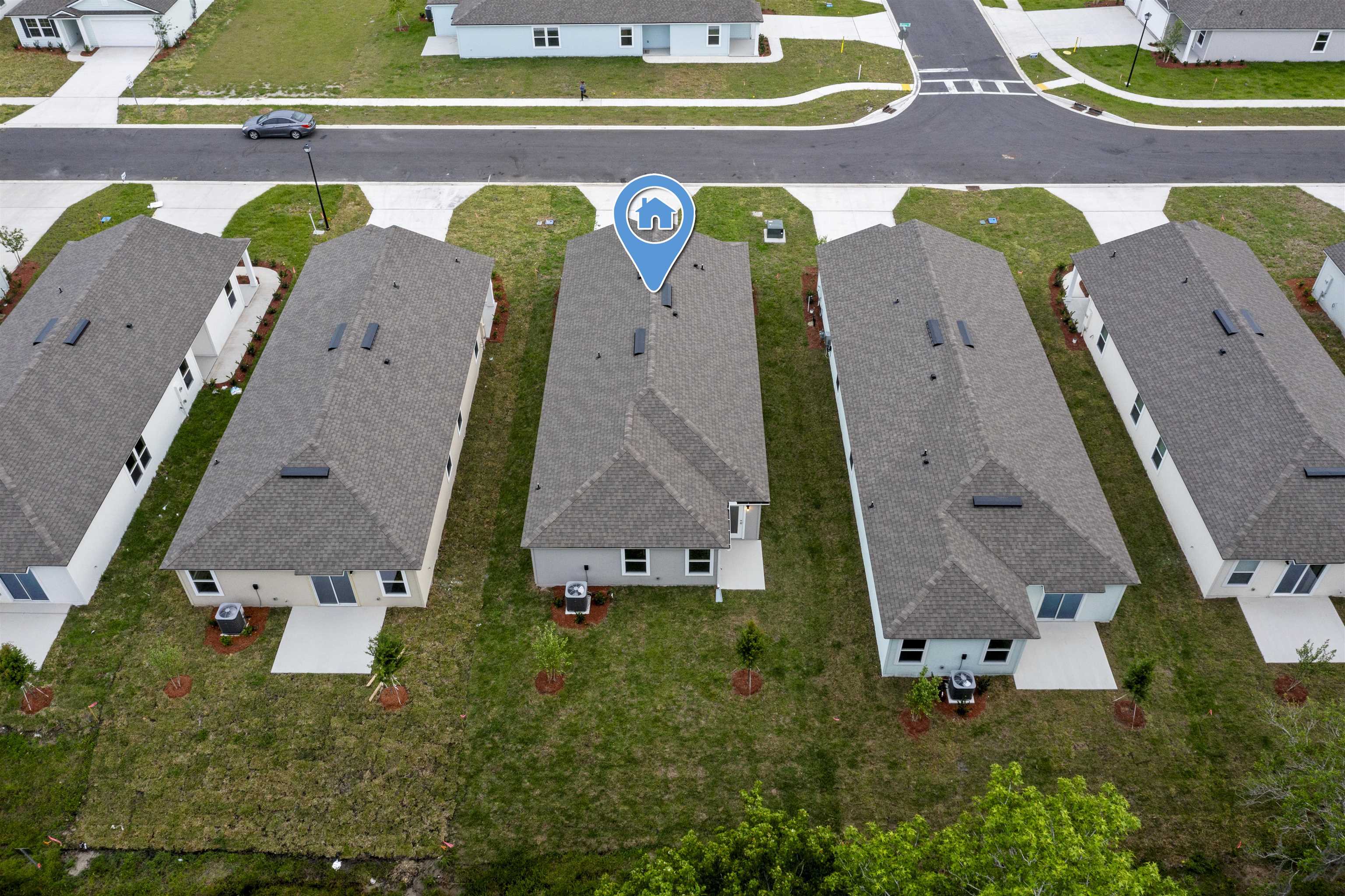 861 Orellana Road St. Augustine, FL 32084 - Photo 31 of 40 an aerial view of a house with a swimming pool