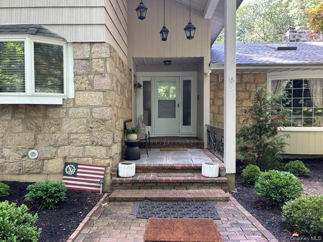 3 Fox Lane Locust Valley, NY 11560 - Photo 2 of 38 A covered portico welcomes you to 3 Fox Lane