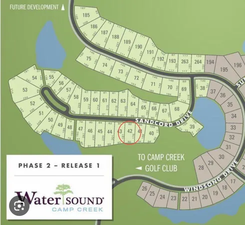 $1,799,999 | Lot 42 Sandcord Drive, Inlet Beach, FL 32461