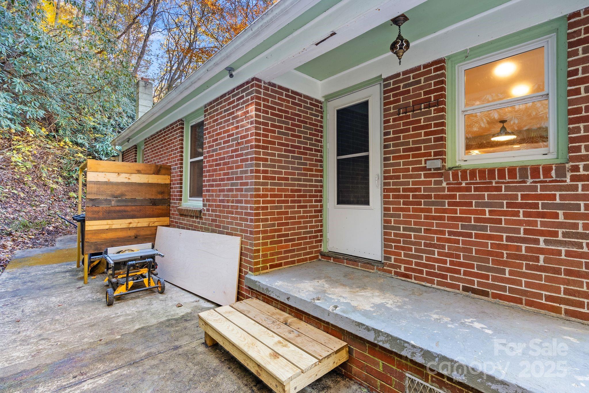 456 Rector Corner Road Marshall, NC 28753 - Photo 29 of 29 a backyard of a house with barbeque oven