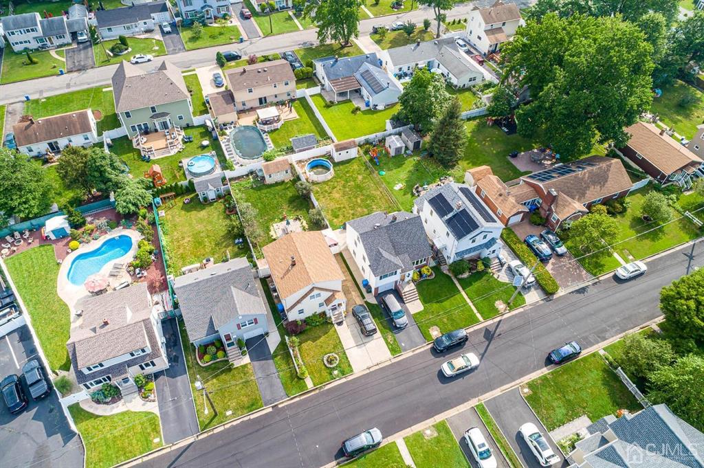13 Highfield Road Colonia, NJ 07067 - Photo 3 of 42 an aerial view of residential house with outdoor space and parking