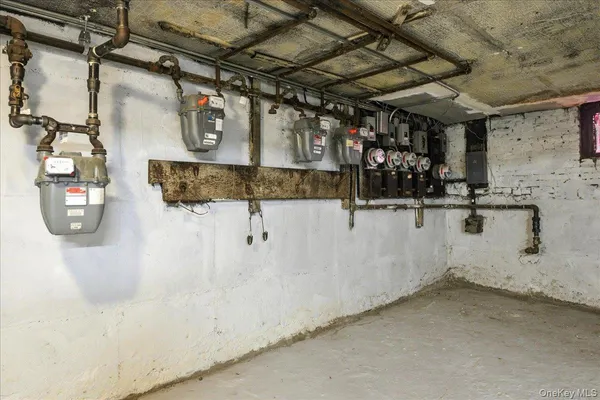 a view of storage and utility room