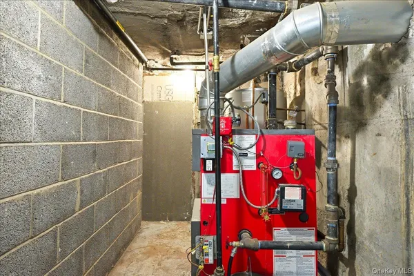 a view of water heater room