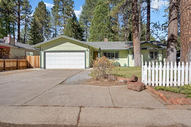 front view of a house with a outdoor space