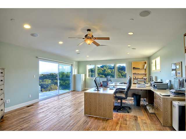 16591 Highland Valley Road Ramona, CA 92065 - Photo 20 of 25 Can you just imagine going to work here every day? Attached balcony offers amazing views! Complete with full bathroom and wetbar. SO---if you prefer not to work from home, imagine what a great entertainment mecca OR private guest suite this would be.