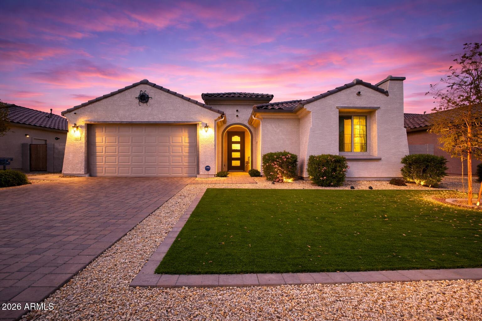 8616 West Rancho Drive Glendale, AZ 85305 - Photo 1 of 19 Twilight Fron of home