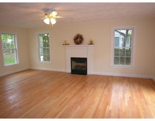 4 Knowles Farm Road Arlington, MA 02474 - Photo 3 of 12 a view of empty room with a fireplace and wooden floor