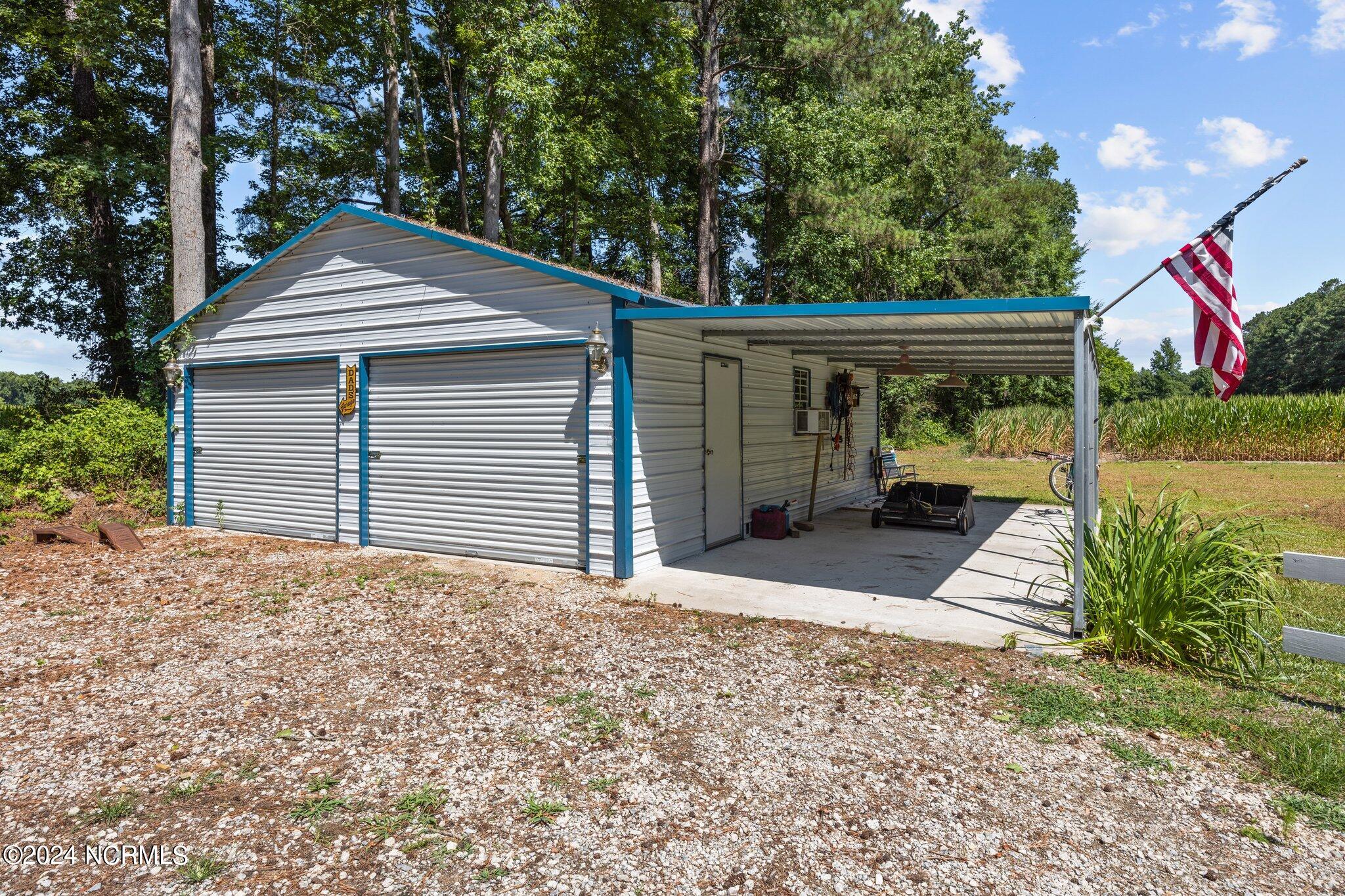 4610 Research Farm Road Hookerton, NC 28538 - Photo 8 of 59 Detached 2-car garage & 1-carport