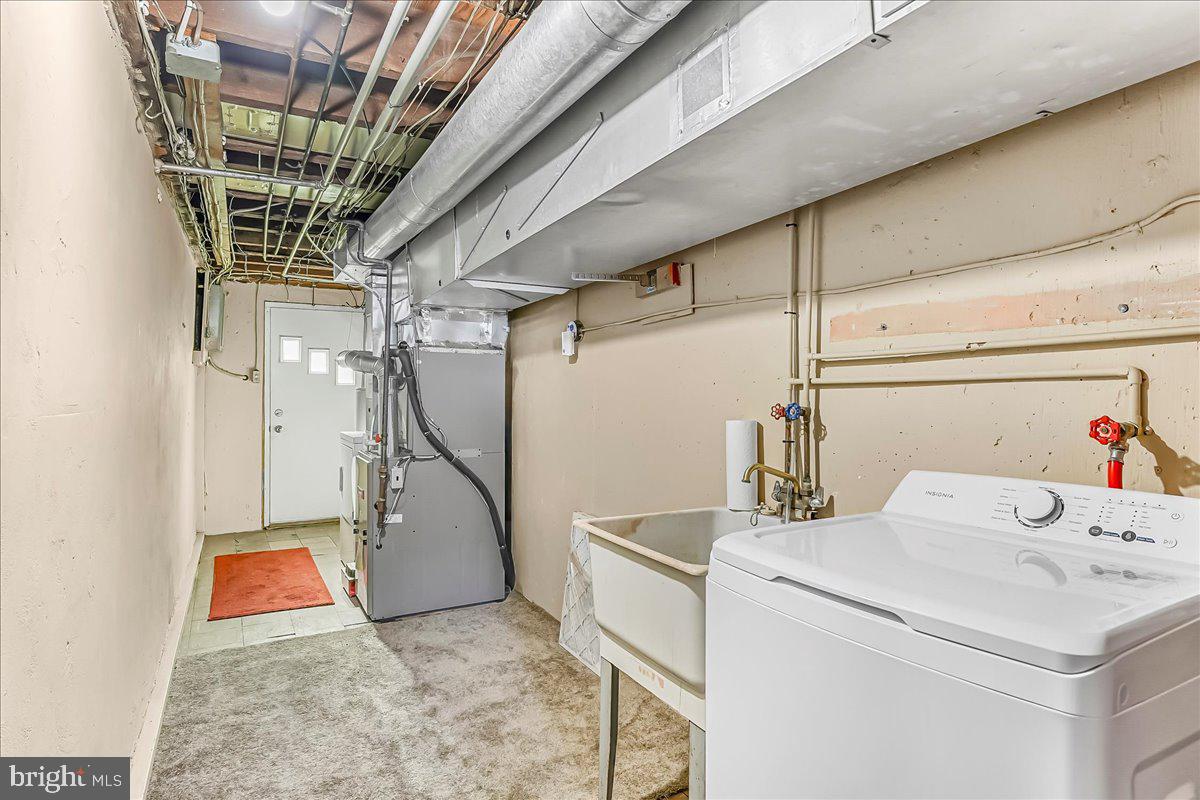 324 West Rively Avenue Glenolden, PA 19036 - Photo 25 of 27 a utility room with dryer and washer