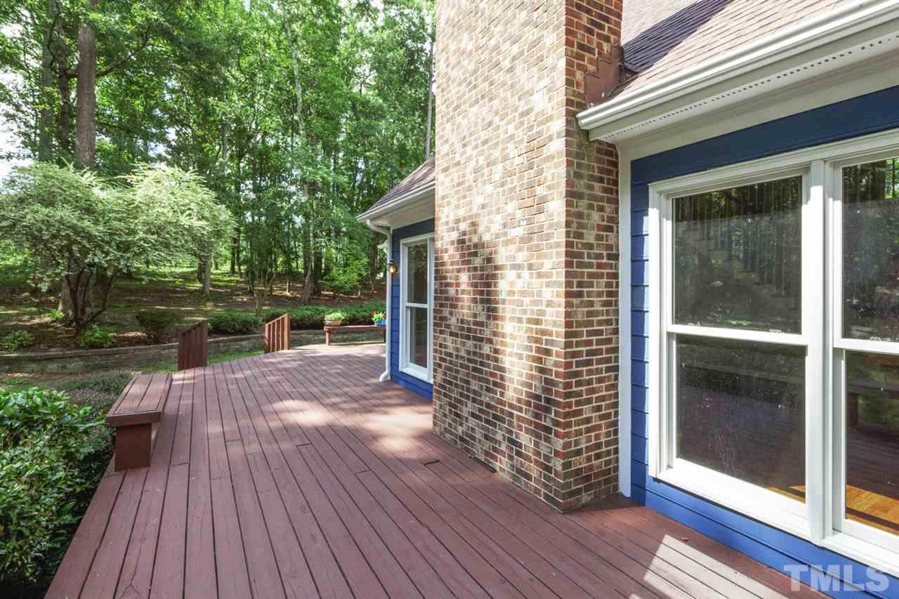 8228 Ridgeback Road Apex, NC 27523 - Photo 25 of 30 a view of outdoor space and deck