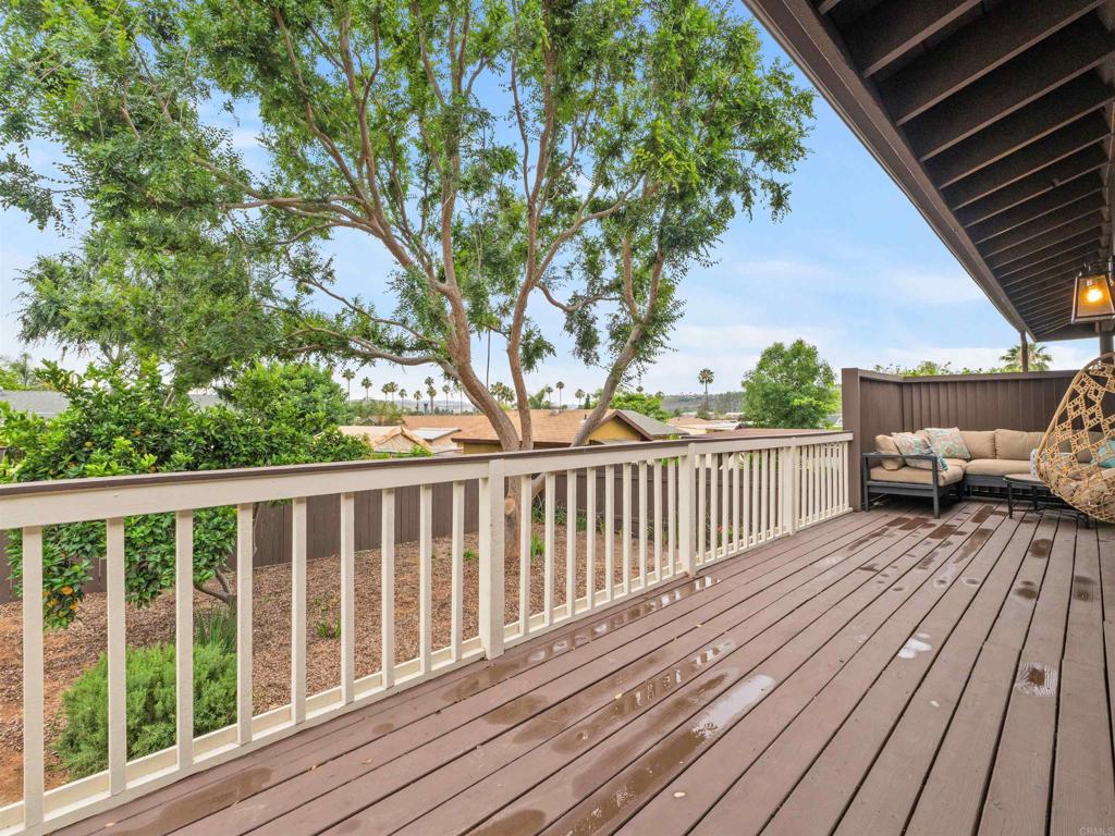 13737 Temple Street Poway, CA 92064 - Photo 32 of 38 a view of balcony with wooden floor