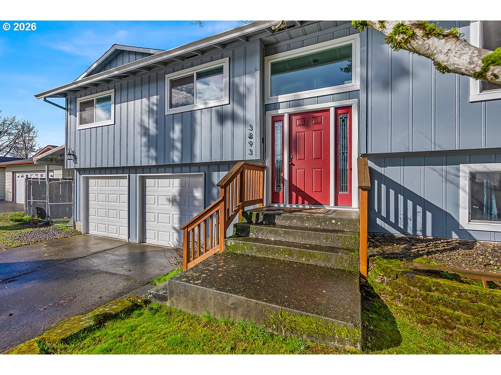 3893 Southwest 4th Street Gresham, OR 97030 - Photo 7 of 48 a view of entryway with a wooden fence
