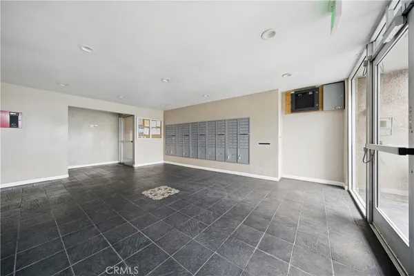 a view of a balcony with an outdoor space