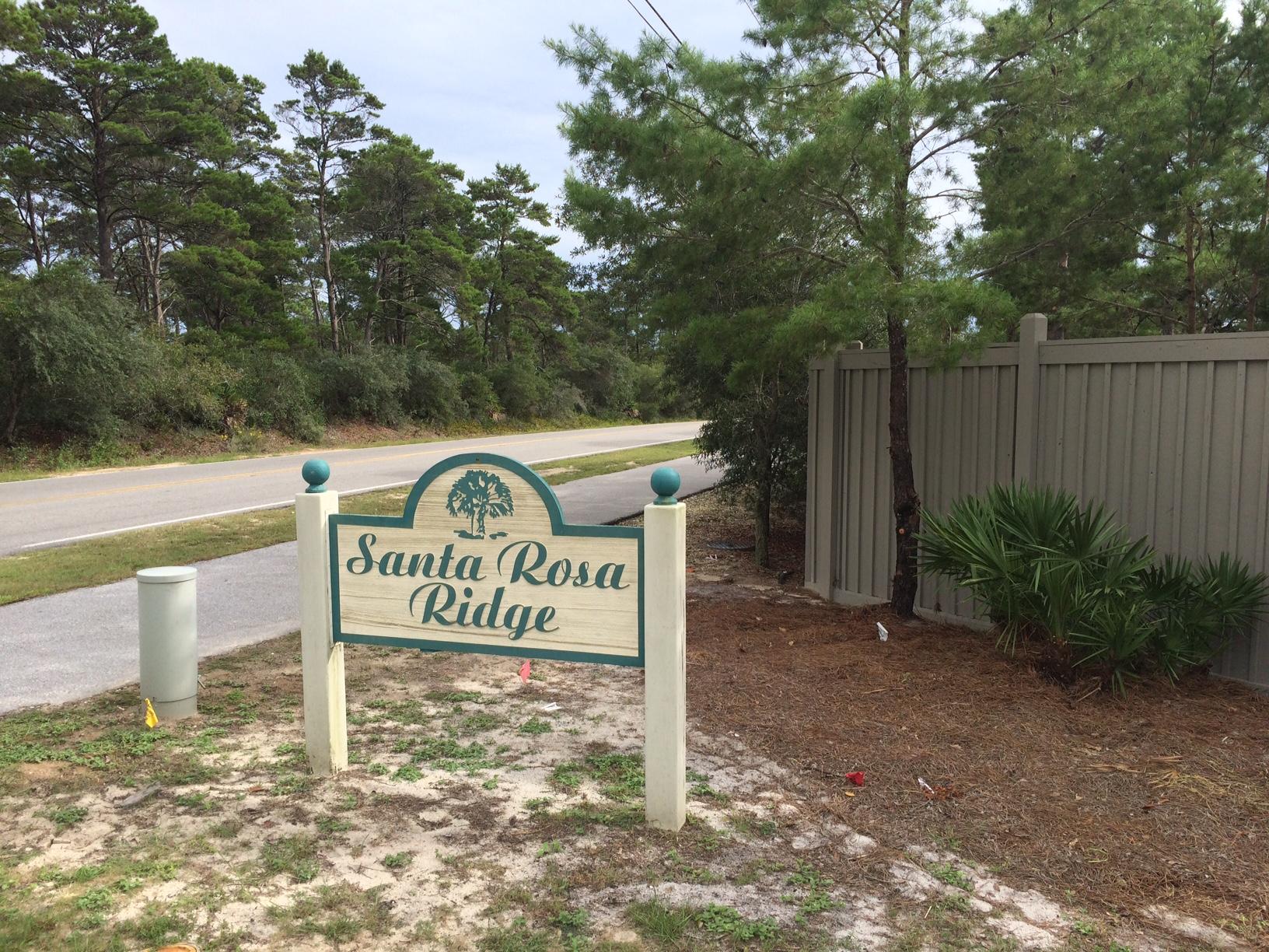 Lot 16-bka Lot 16-bka Ridge Road Santa Rosa Beach, FL 32459 - Photo 14 of 18 a view of outdoor space with sign board