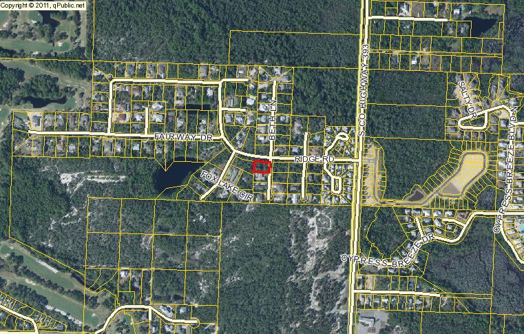 Lot 16-bka Lot 16-bka Ridge Road Santa Rosa Beach, FL 32459 - Photo 10 of 18 a small pool with a yard and plants