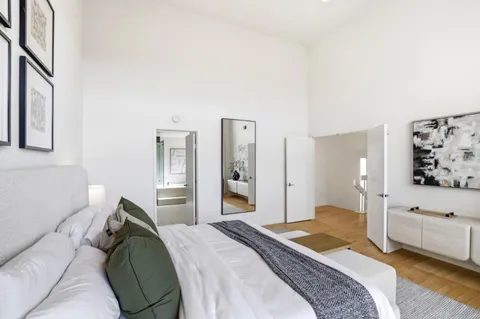 a picture of a cabinet with a white wall