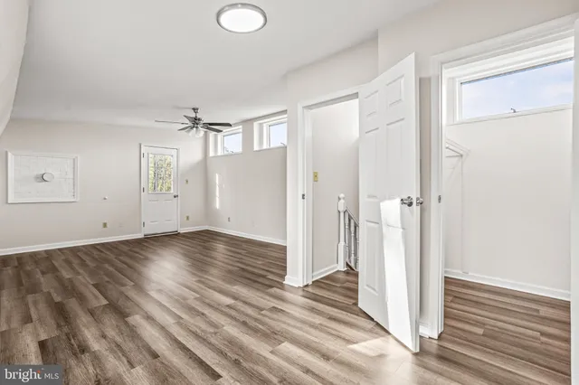 wooden floor in an empty room