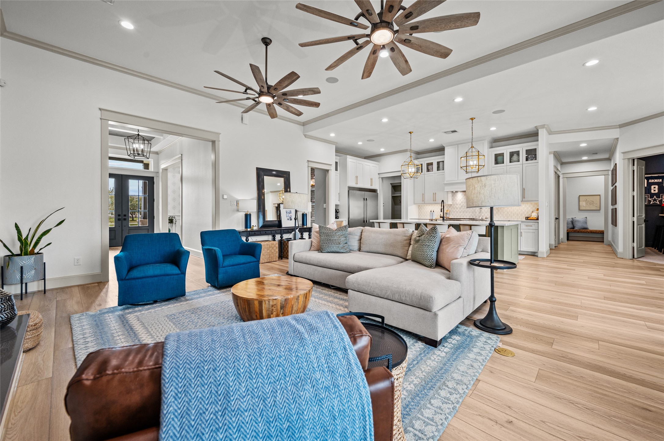 14923 Old Irish Farm Road Baytown, TX 77523 - Photo 7 of 50 Custom modern finishes and large open living space