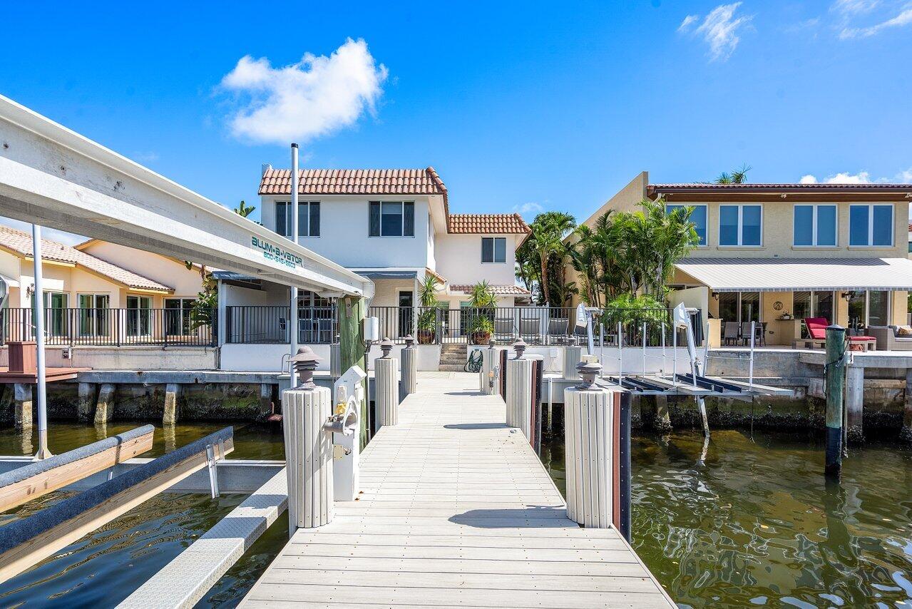 500 Commodore Circle Delray Beach, FL 33483 - Photo 42 of 57 BOAT SLIP, PLUS LIFT
