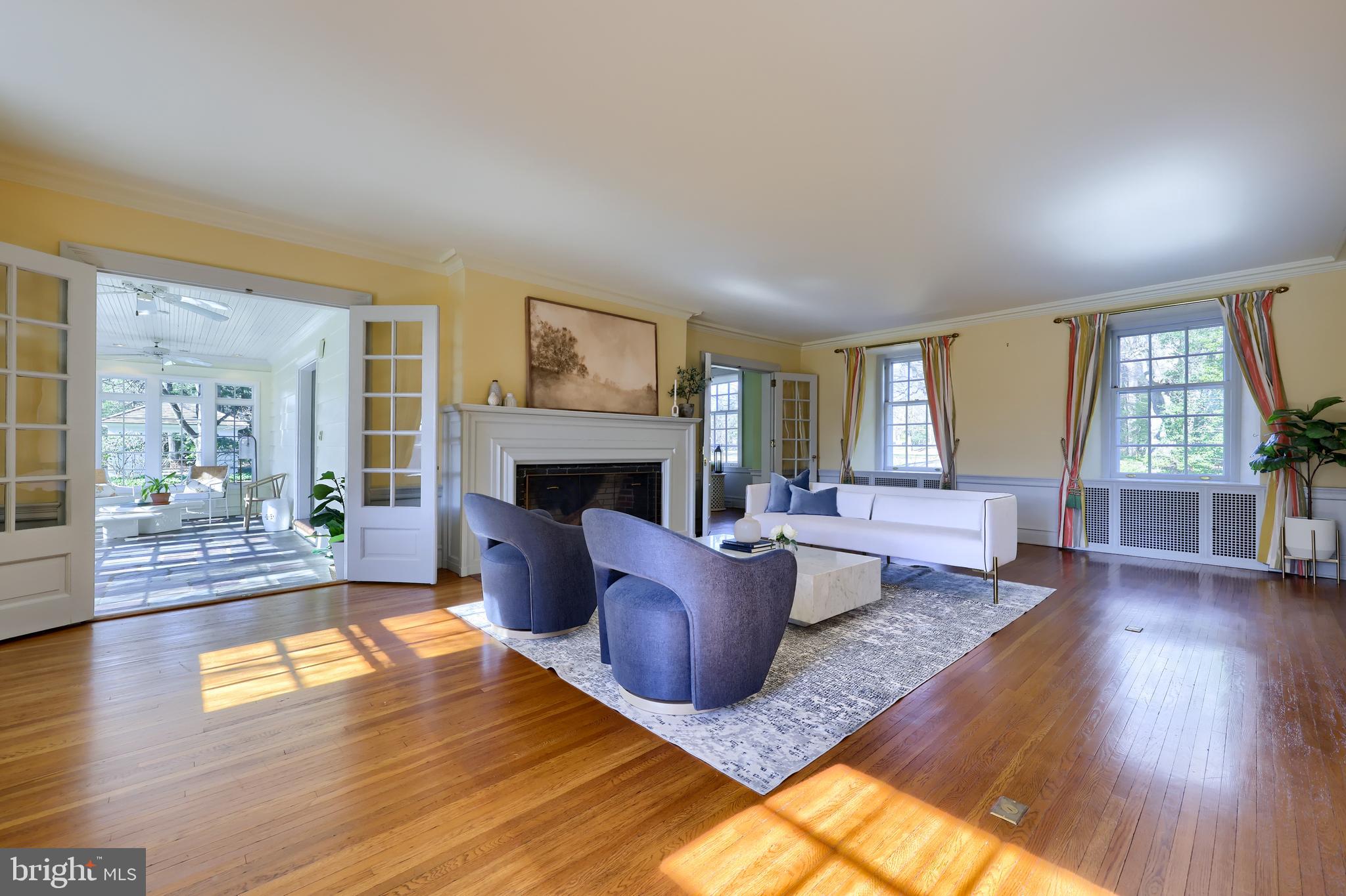 260 Eshelman Road Lancaster, PA 17601 - Photo 6 of 28 Living room with view of sunroom