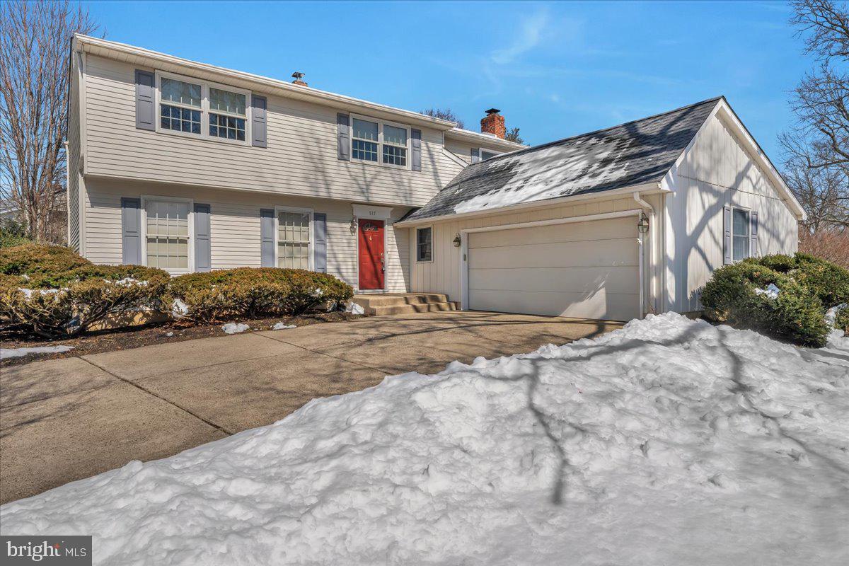 517 Perry Drive Mount Laurel, NJ 08054 - Photo 1 of 41 a front view of a house with a yard