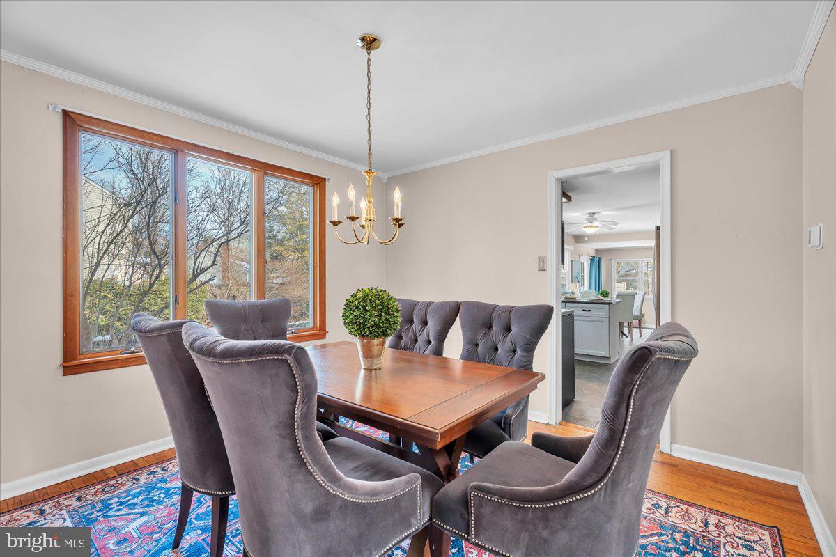 517 Perry Drive Mount Laurel, NJ 08054 - Photo 5 of 41 a view of a dining room with furniture window and wooden floor