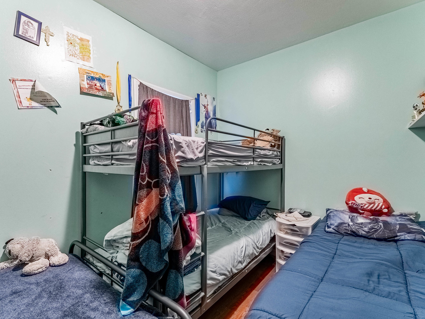 3244 North Drake Avenue Chicago, IL 60618 - Photo 21 of 37 a bedroom with a bed and cabinets
