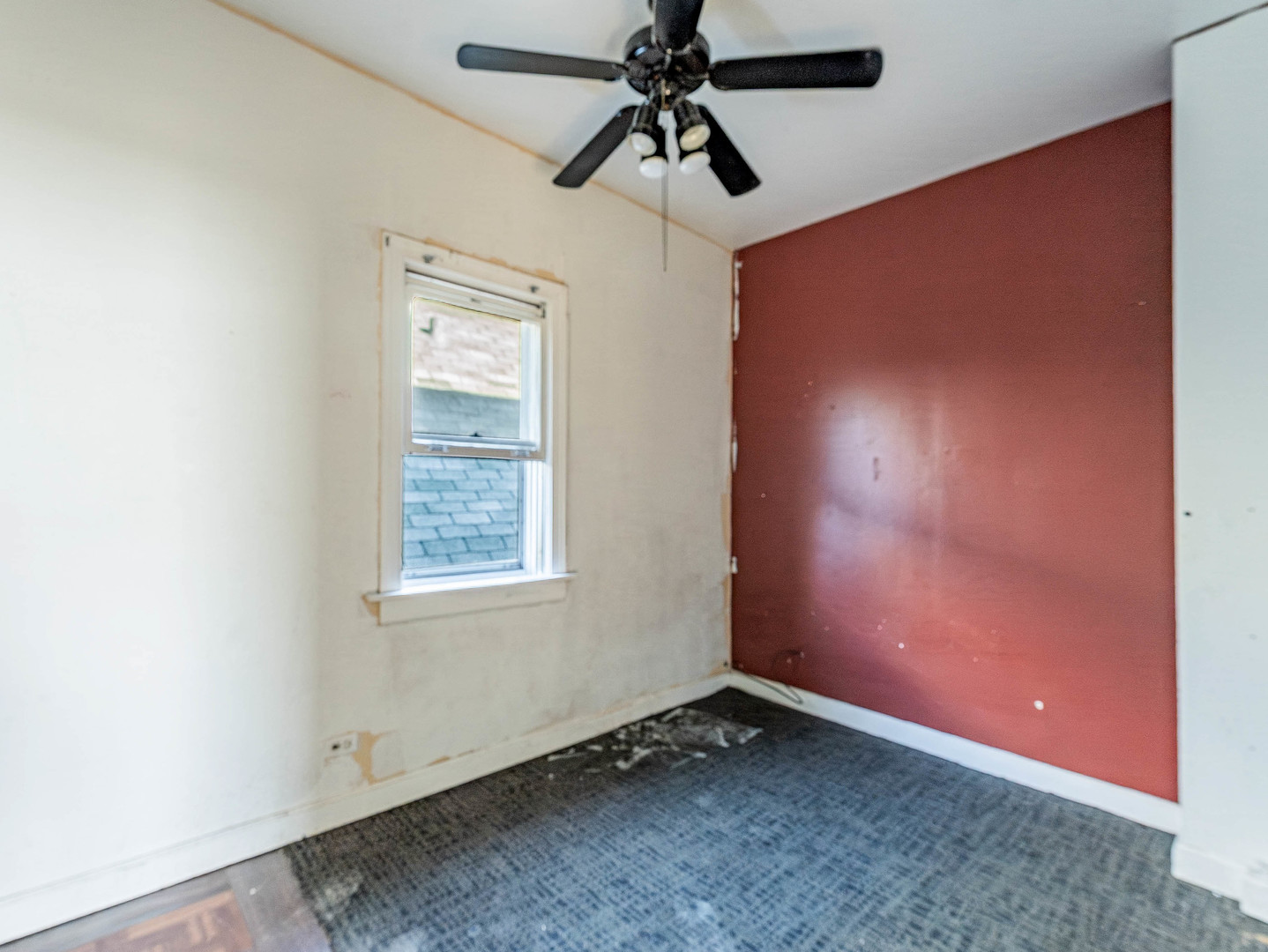 3244 North Drake Avenue Chicago, IL 60618 - Photo 10 of 37 an empty room with ceiling fan and window
