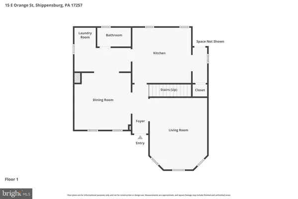$229,000 | 15 East Orange Street, Shippensburg, PA 17257