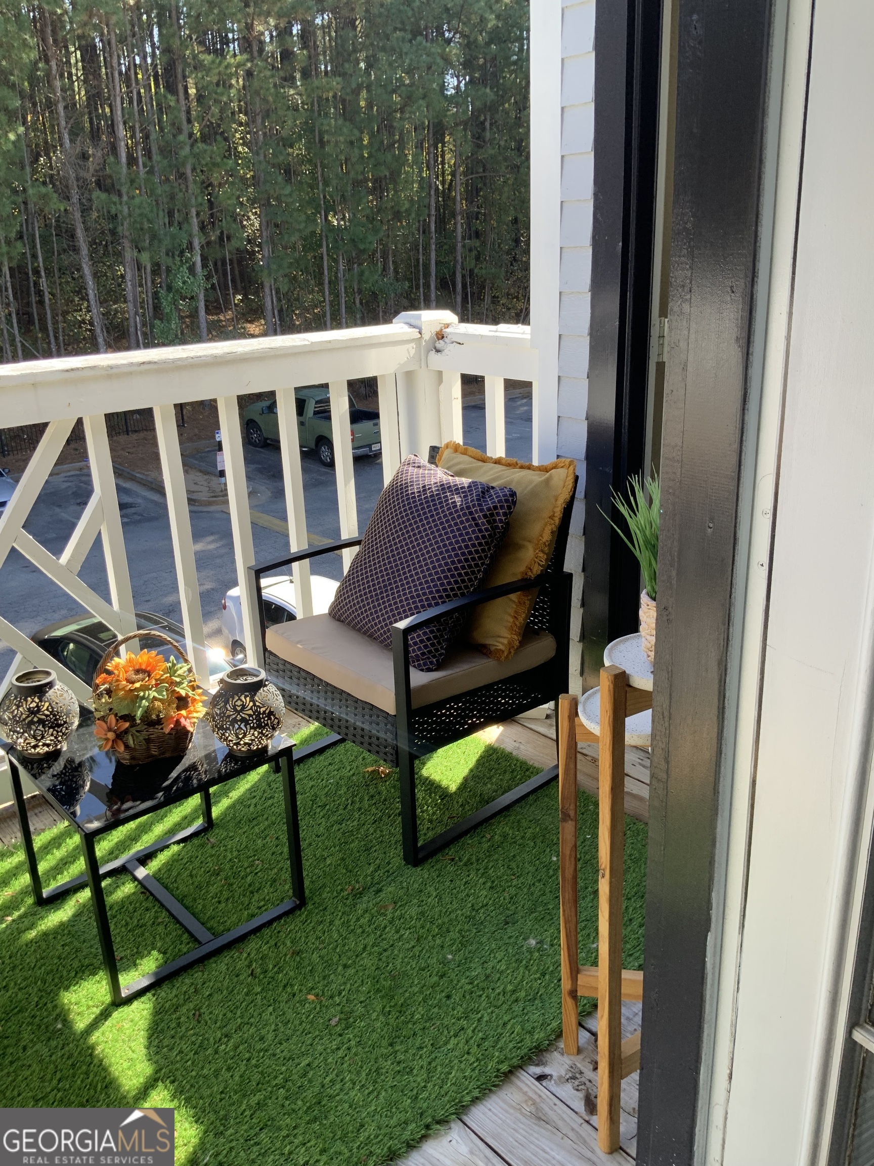 3526 Shepherds Path, Unit 1 Decatur, GA 30034 - Photo 14 of 26 a view of a two chairs in the garden