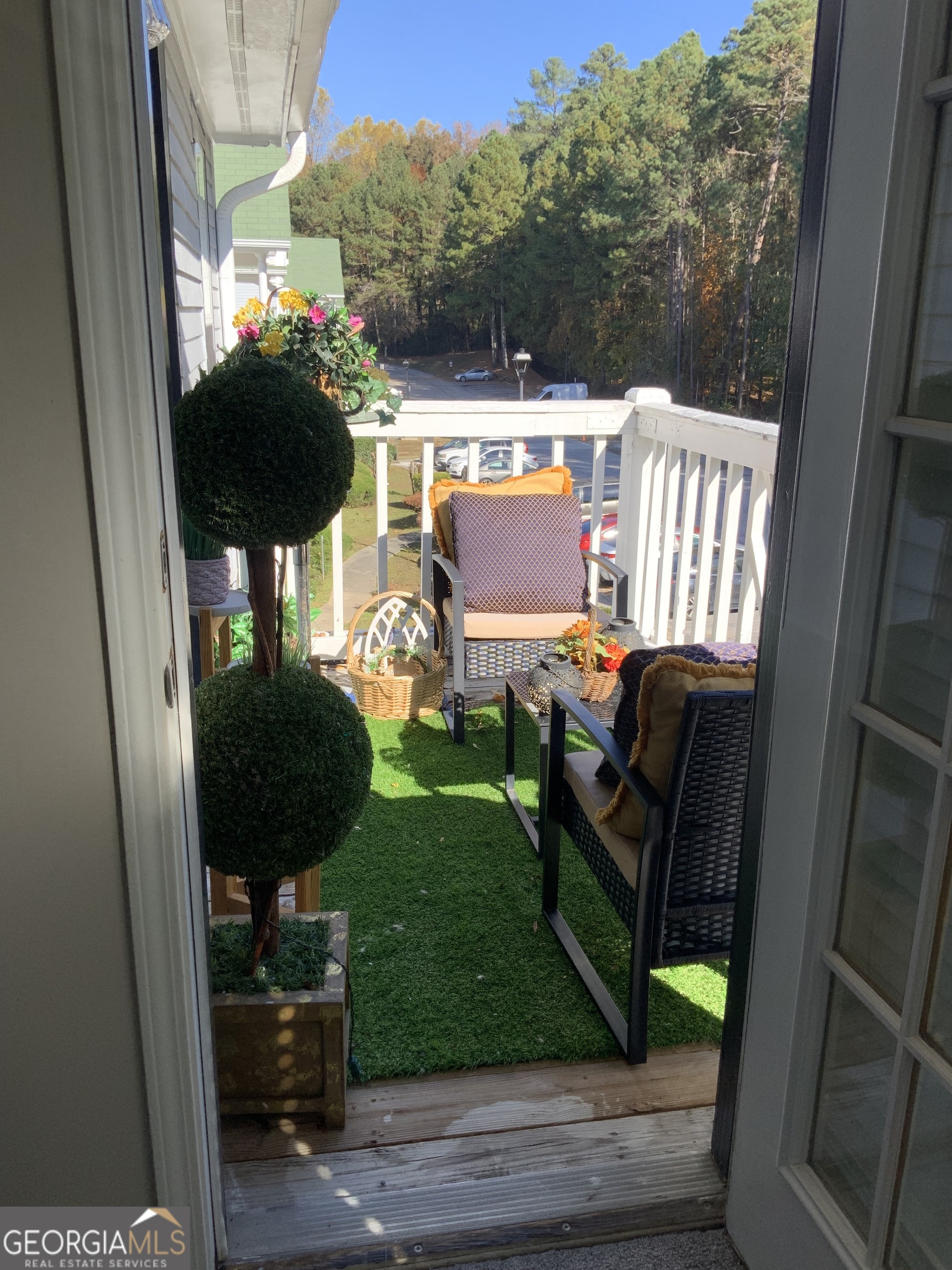 3526 Shepherds Path, Unit 1 Decatur, GA 30034 - Photo 26 of 26 a backyard of a house with table and chairs