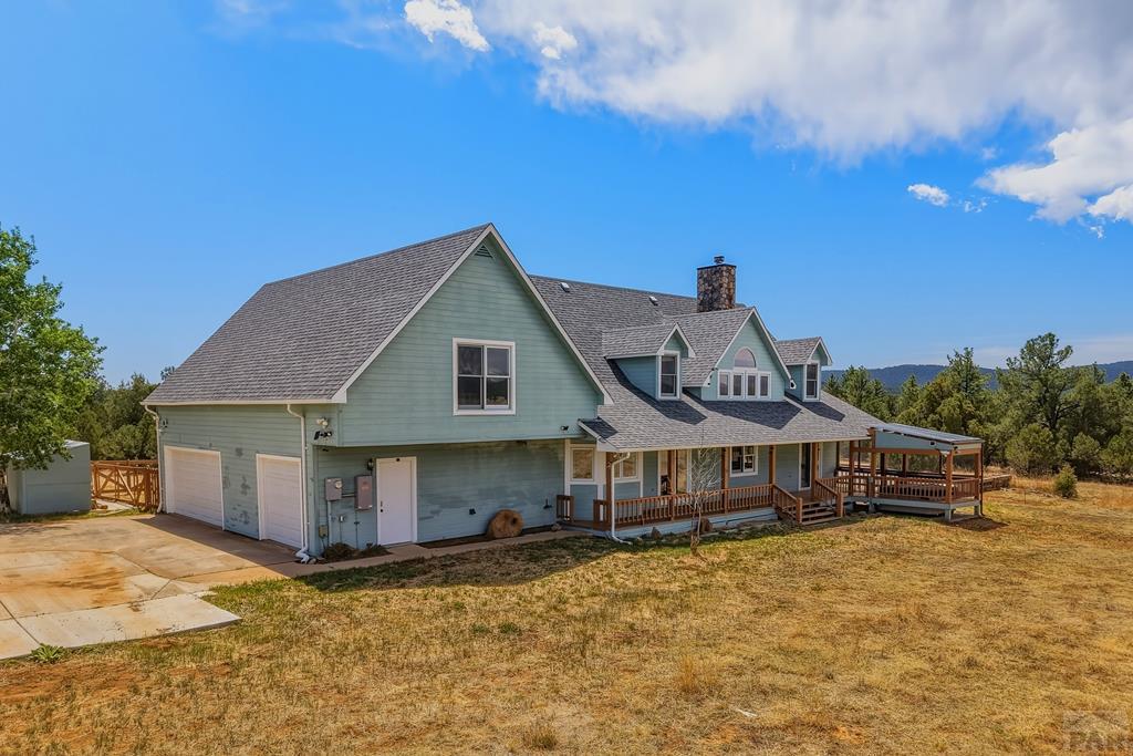 23360 Monarch Road Aguilar, CO 81020 - Photo 49 of 52 a front view of a house with a yard