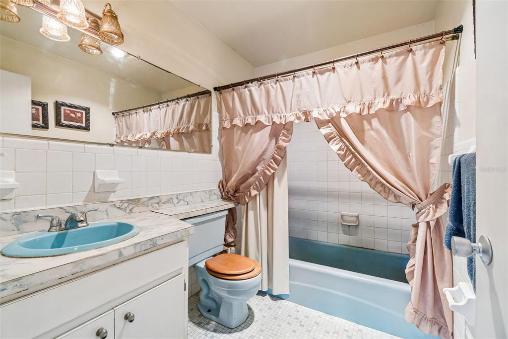 2059 Waterfall Drive Spring Hill, FL 34608 - Photo 13 of 26 a bathroom with a sink a toilet and a bathtub