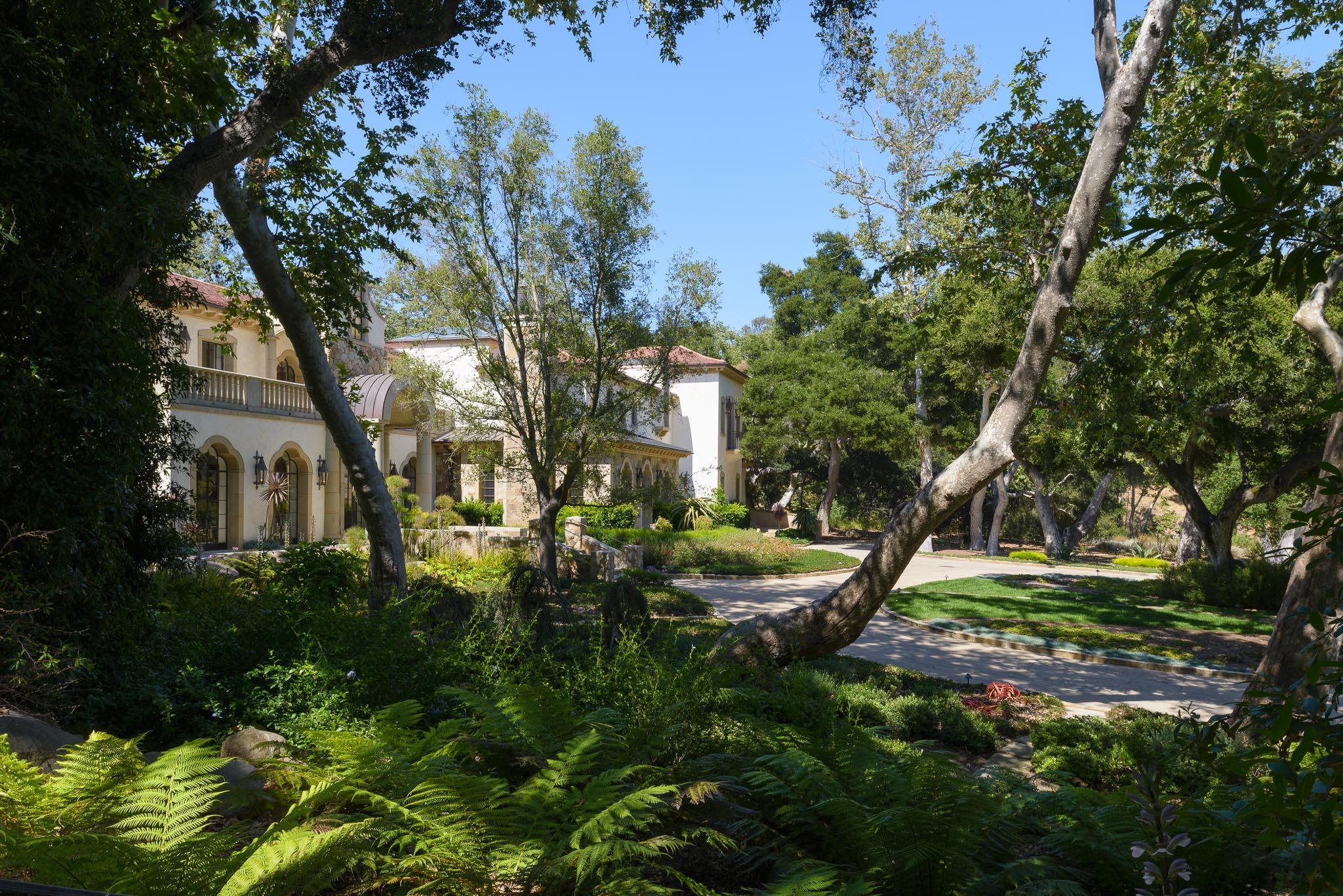 1240 East Valley Road Santa Barbara, CA 93108 - Photo 8 of 11 a view of outdoor space with a house