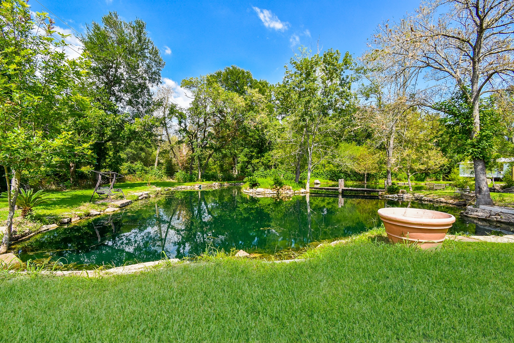 39551 Donigan Road Brookshire, TX 77423 - Photo 5 of 37 a view of yard with green space