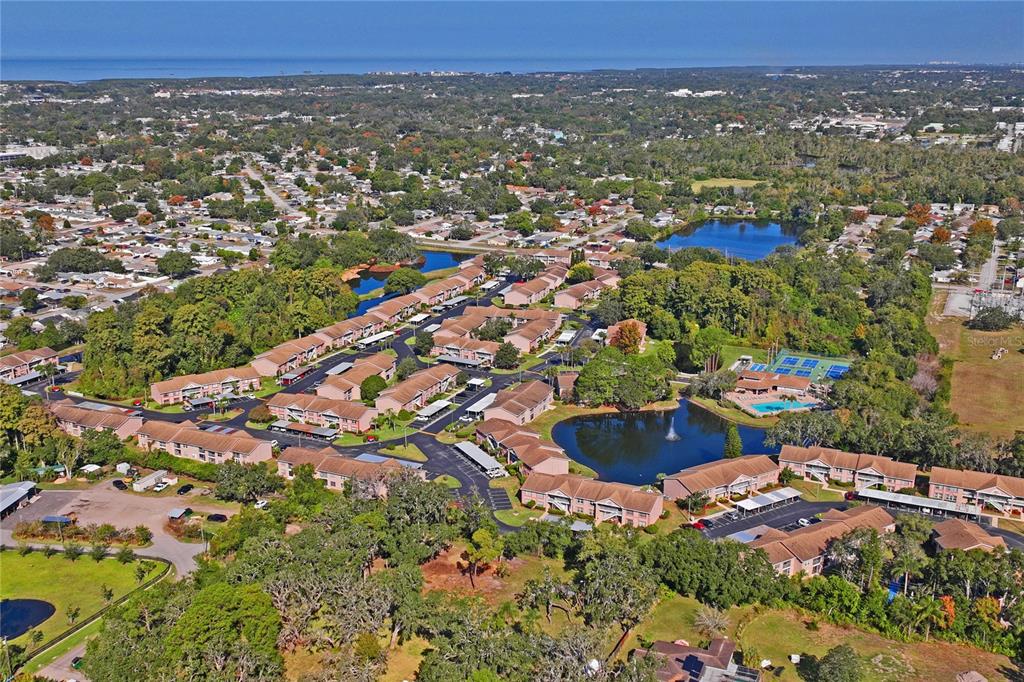 6424 Spring Flower Drive, Unit 24 New Port Richey, FL 34653 - Photo 49 of 66 an aerial view of multiple house