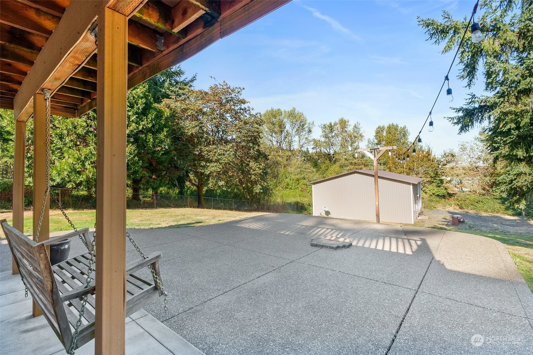 203 Sommerville Road Chehalis, WA 98532 - Photo 31 of 39 a view of a swimming pool with a patio