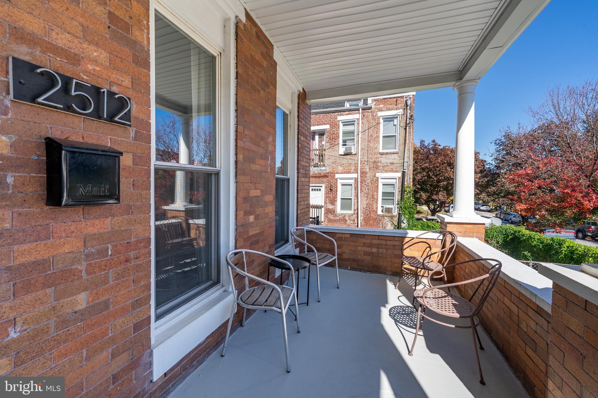 2512 Brookfield Avenue Baltimore, MD 21217 - Photo 1 of 35 a building outdoor space with patio furniture