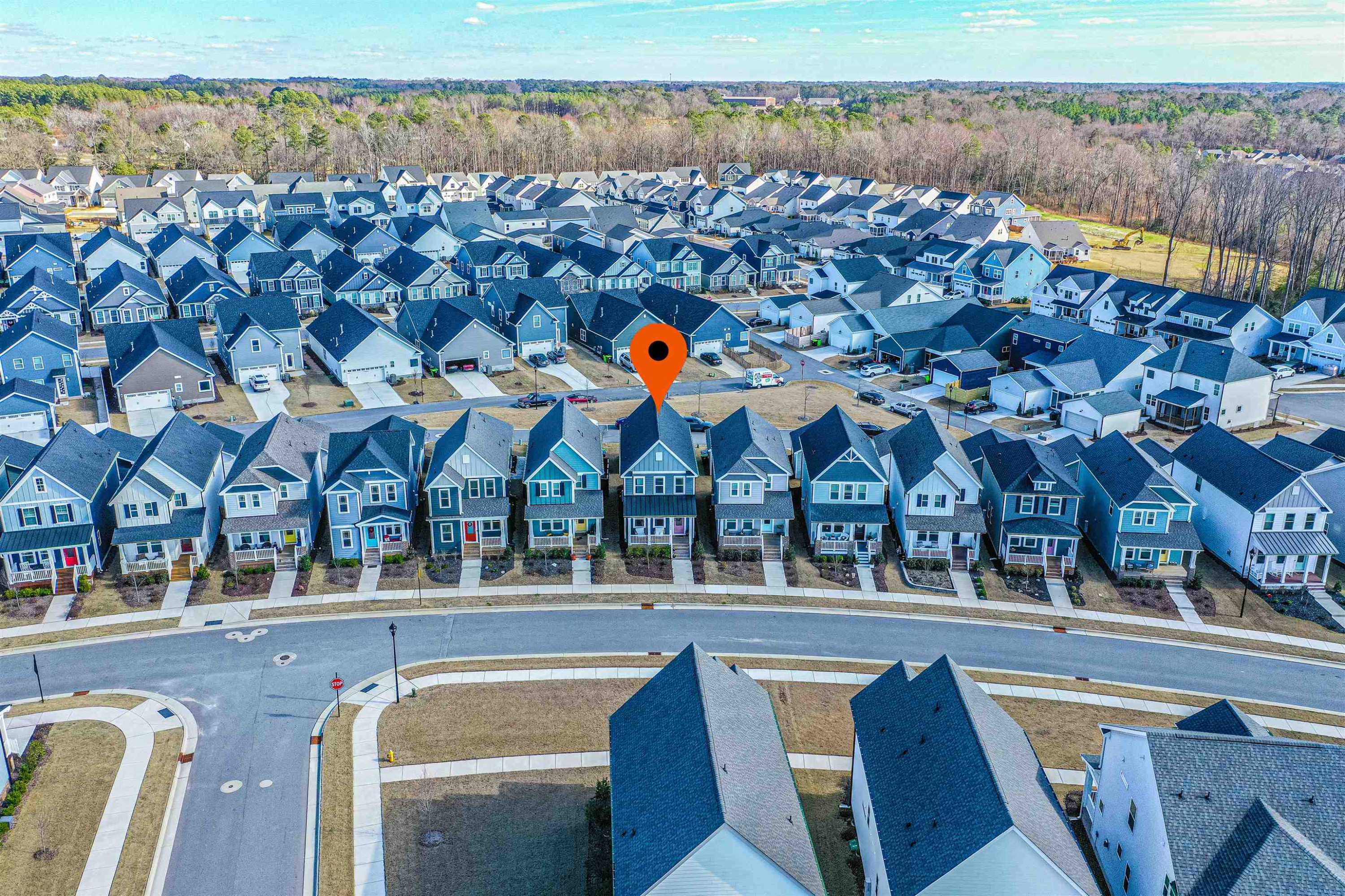 253 Daniel Ridge Road Wendell, NC 27591 - Photo 42 of 43 Aerial View