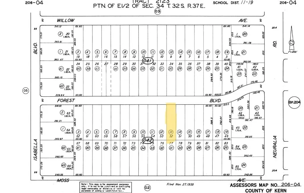 0 Forest Boulevard Edwards, CA 93523 - Photo 3 of 3 view of a black and white wall