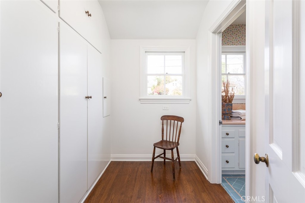 2435 Ridgeway Road San Marino, CA 91108 - Photo 23 of 38 a view of a room with wooden floor windows and entryway
